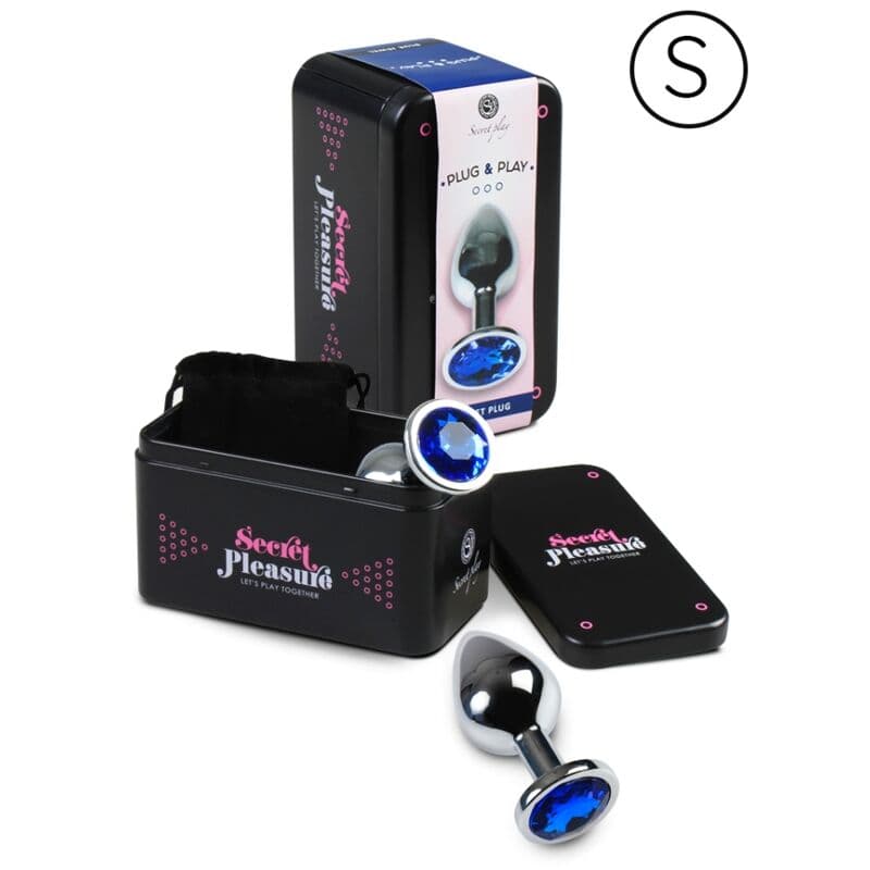 SECRETPLAY - ANAL PLUG BLUE S 2
