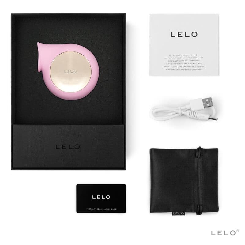 LELO - SILA PINK CLITORIS WAVE STIMULATOR 2