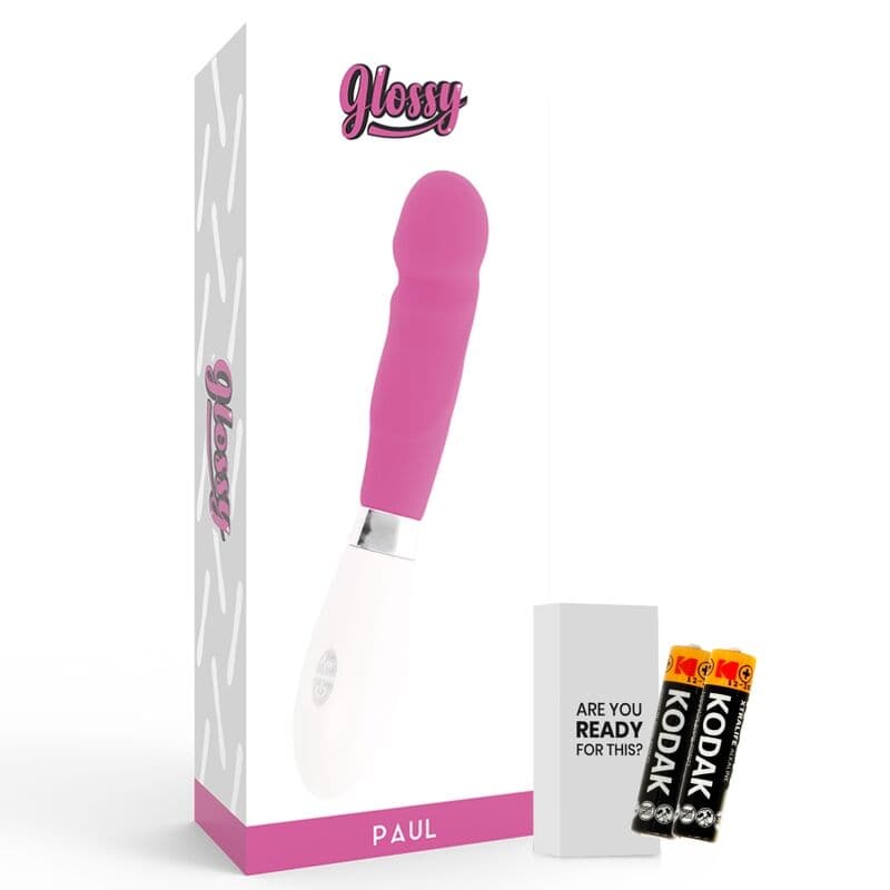 GLOSSY - PAUL VIBRATOR PINK 4