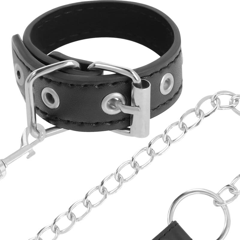 DARKNESS - PENIS RING WITH STRAP 5