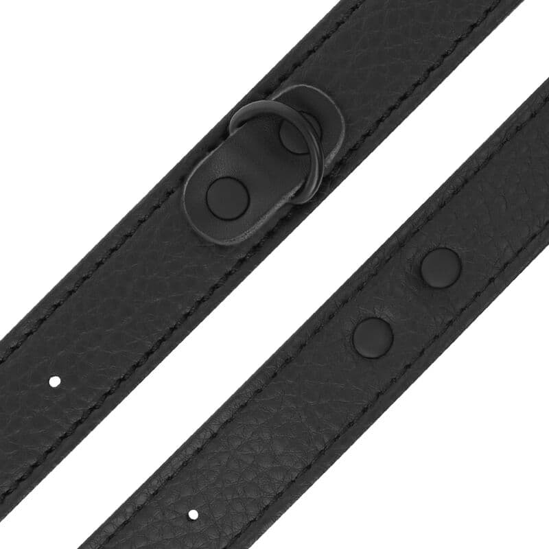 DARKNESS - WIDE THIN TEXTURED HANDCUFFS 5