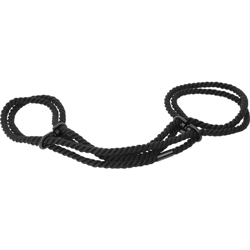 DARKNESS - 100% COTTON ROPE HANDCUFFS OR ANKLE HANDCUFFS 5