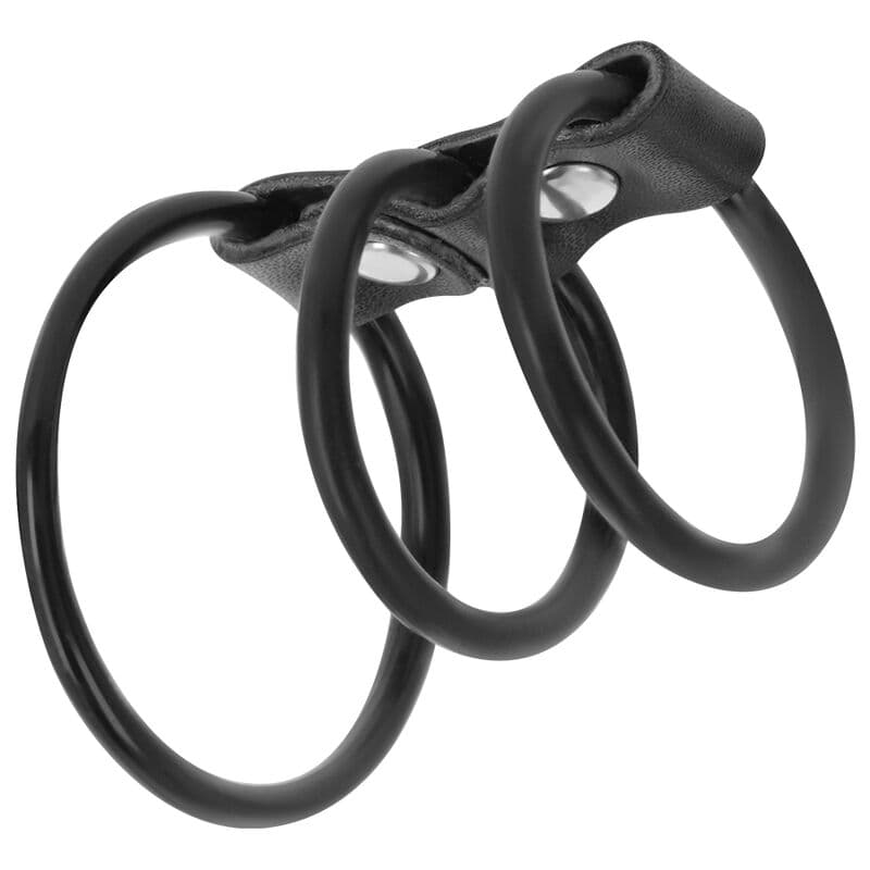 DARKNESS - SET OF 3 FLEXIBLE PENIS RINGS 2