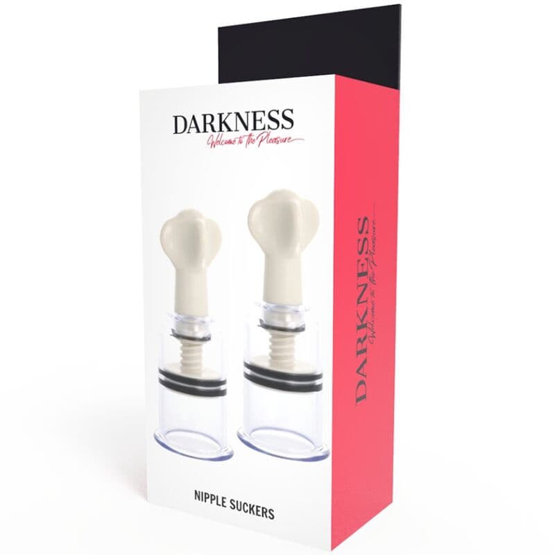 DARKNESS - TRANSPARENT NIPPLE SUCKER 5CM DIAMETER 4