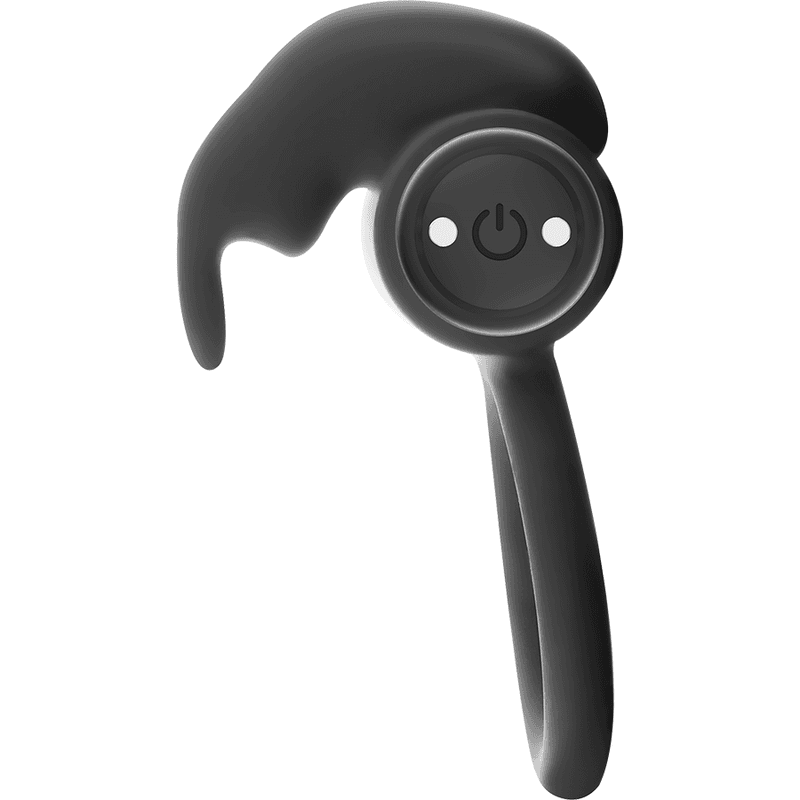 BLACK&SILVER - BURTON RING 10 VIBRATION MODES BLACK 5