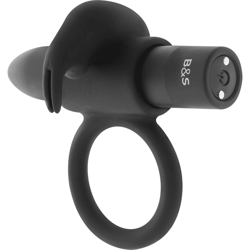 BLACK&SILVER - BURTON RING 10 VIBRATION MODES BLACK 2