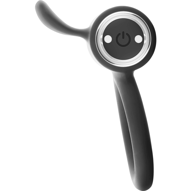 BLACK&SILVER - CAMERON RECHARGEABLE RING SILVER 3