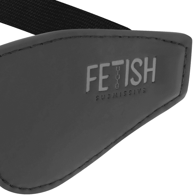 FETISH SUBMISSIVE - VEGAN LEATHER MASK WITH NOPRENE LINING 5