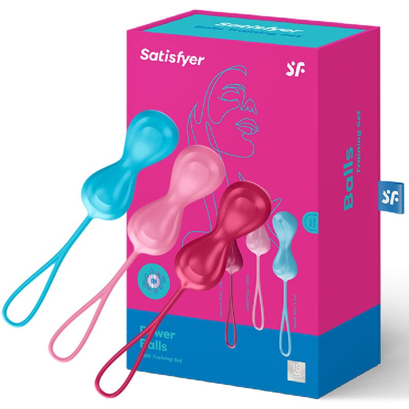 SATISFYER - LOVEBALLS TRAINING SET 1 2