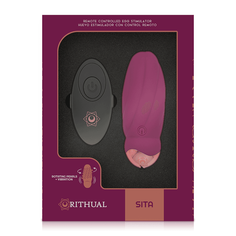 RITHUAL - SITA EGG REMOTE CONTROL BEAD ROTATION + VIBRATION 5