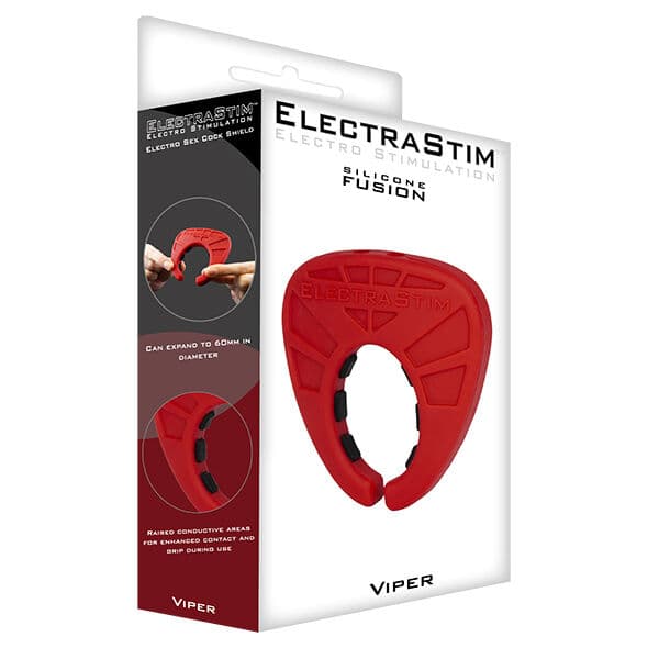 ELECTRASTIM - SILICONE FUSION VIPER COCK SHIELD 2