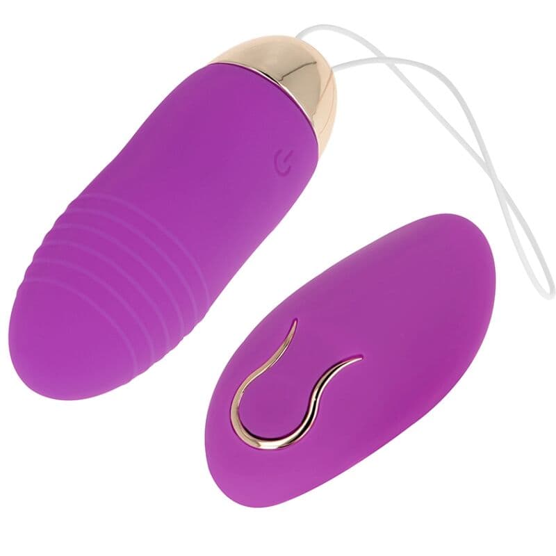 OHMAMA - REMOTE CONTROL VIBRATING EGG 10 SPEEDS PURPLE 3