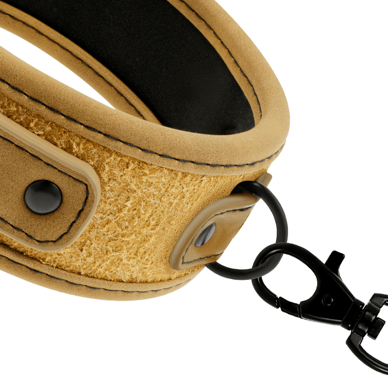 FETISH SUBMISSIVE ORIGEN - NEOPRENE LINED NECKLACE WITH CHAIN 5