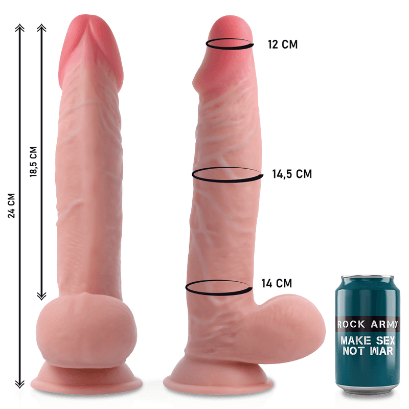 ROCKARMY - HARNESS + DUAL DENSITY SHERMAN 24 CM -O- 4.62 CM 4