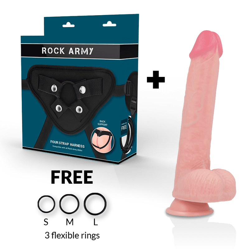 ROCKARMY - ARN S + LIQUID SILICONE DILDO PREMIUM KINGCOBRA 24 CM -O- 4.77 CM 2